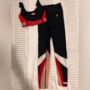 P.E.Nation, size S, matching tank and tights